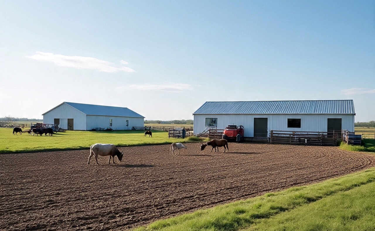 icon for industrial and livestock based services